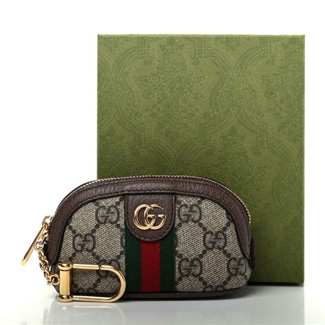 gucci wallet key ring|Gucci ophidia key pouch.